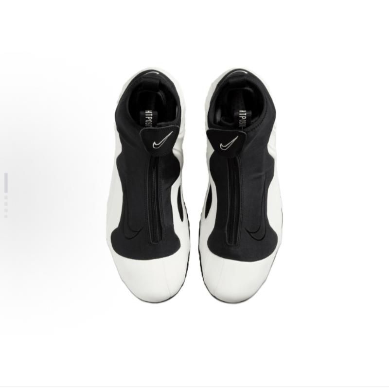 Nike Air Flightposite Sail Black Men Sneakers Cream Metallic-Silver HJ4481-100