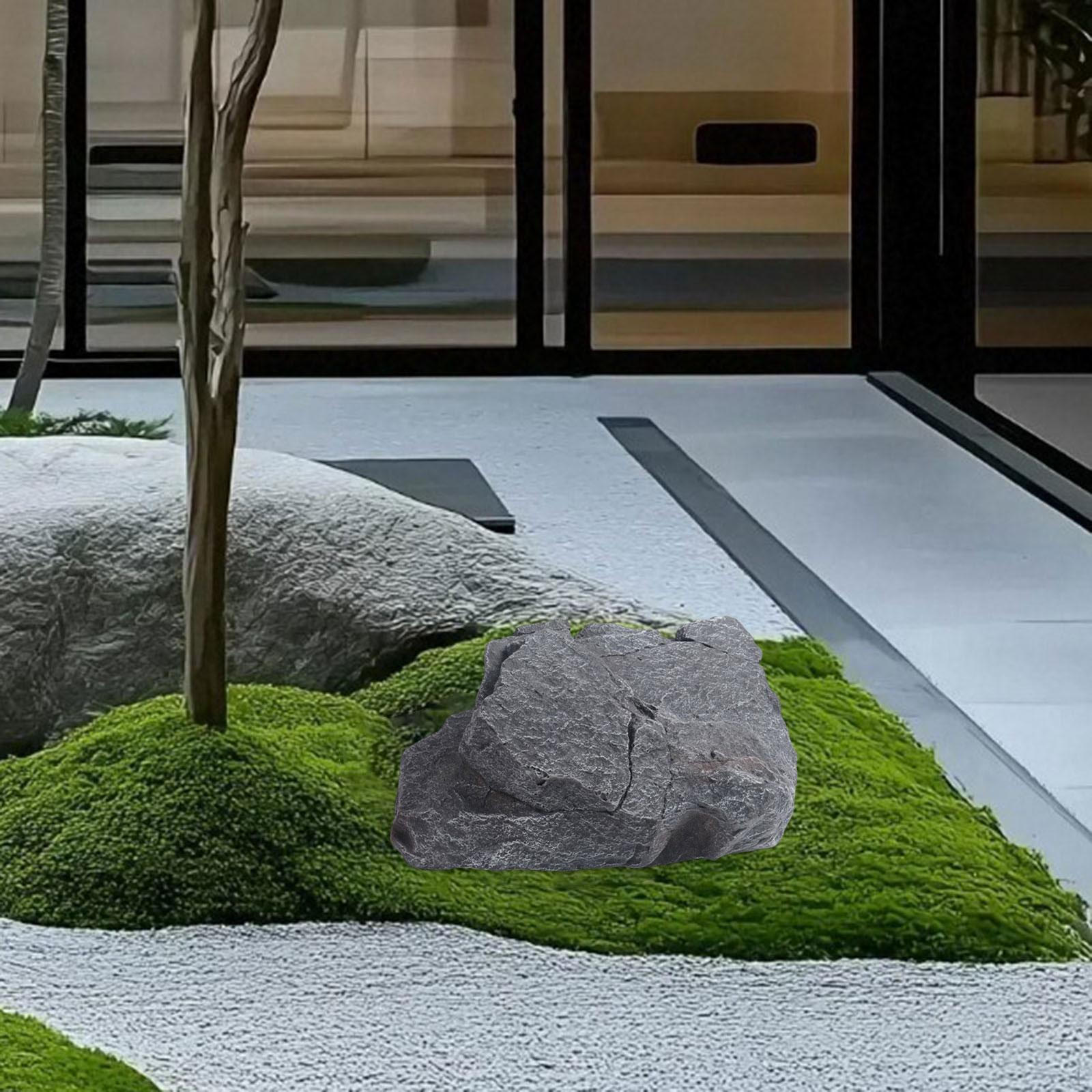Roccia Artificiale Pietra Finta Realistica Paesaggio Arenaria per Decorazione Interno Acquario