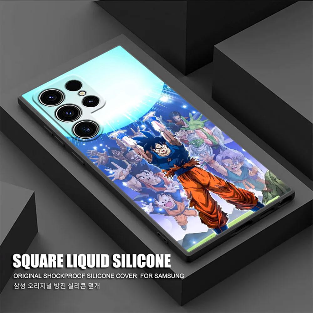 Dragons Balls Z Super Goku Anime Phone Case For Samsung Galaxy S25 S24 S23 S20 S21 FE S26 S22 Ultra 5G S26 Plus S25FE Soft Cover