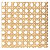 3 rouleaux de cannage - rotin mailles larges hexagonales 30 x 50 cm