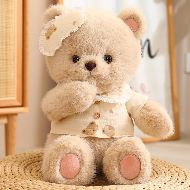 New Styles Bow Cat And Bear Plush Toys Doll Pillow Stuffed Toy Stuffed Animals Birthday Christmas Gift