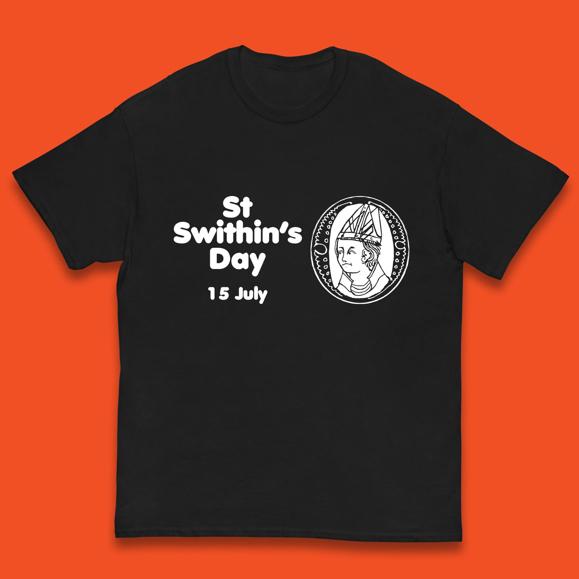 

St. Swithin s Day 15 July Saint Swithun s Day Weather Folklore Kids T Shirt 110