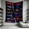 Scream Wall Tapestry Aesthetic Wall Hanging Printed Fabric Blanket Decorative Tapestries for Bedroom Living Room Home Decor