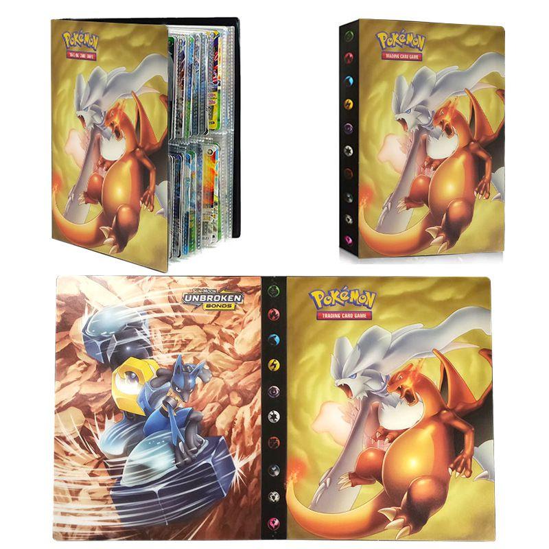 Sammelkarten Pokémon Album Sammelbuch Ordner Halter Vitrinen Aufbewahrung