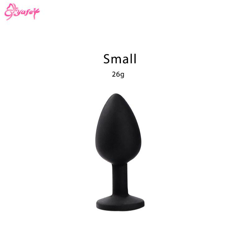 4pcs/set Crystal Anal Sex Toy Butt Plug Sex Toy for Men Prostate Massager Bullet Vibrator for Women