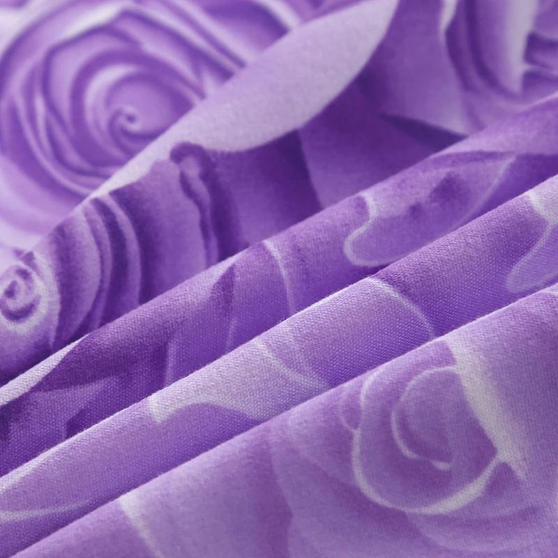 3-teiliges Bettwäsche-Set Bettrock-Set(1x Bettlaken + 2 Kissenbezüge) Matratzen Anti-Rutsch Schutzbezug Haushaltsbettwäsche Doppellagiger Volant Staubdichte Bettbezüge