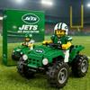 Exquisite Restoration Of Car Themed Building Blocks, Children's Toy Assembly, Building Block Ornaments, Dolls