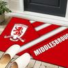 1PC rug Middlesbrough Football Club Crest Carpet, Chair Rug,Area Rug for Office Bedroom living rooms bedroom, Doormat decor Christmas fan gifts