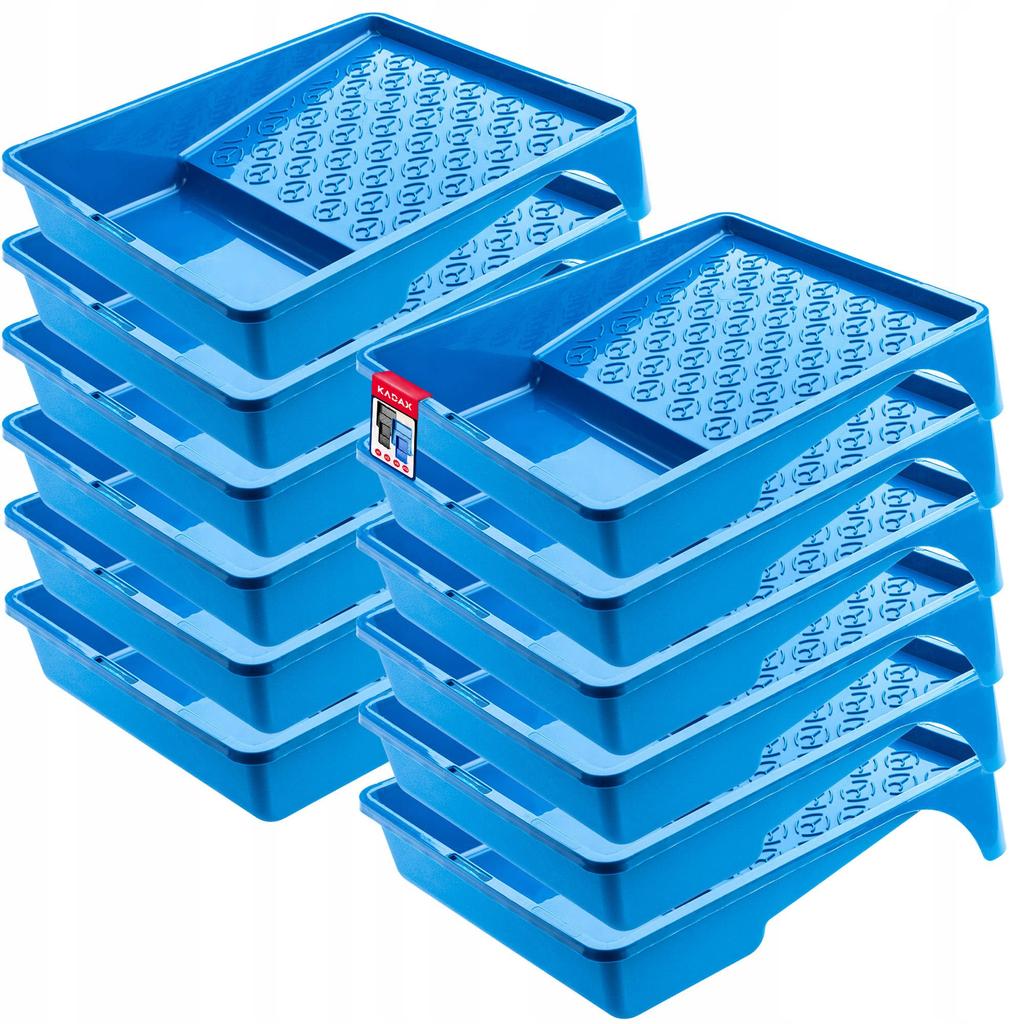 KADAX Paint Tray Large for Paint Roller Set X 12pcs