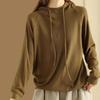 Sweatshirt for Women Cotton Oversize Hooded Thickened Loose Casual Pullover Long Sleeve Top Sweatshirt