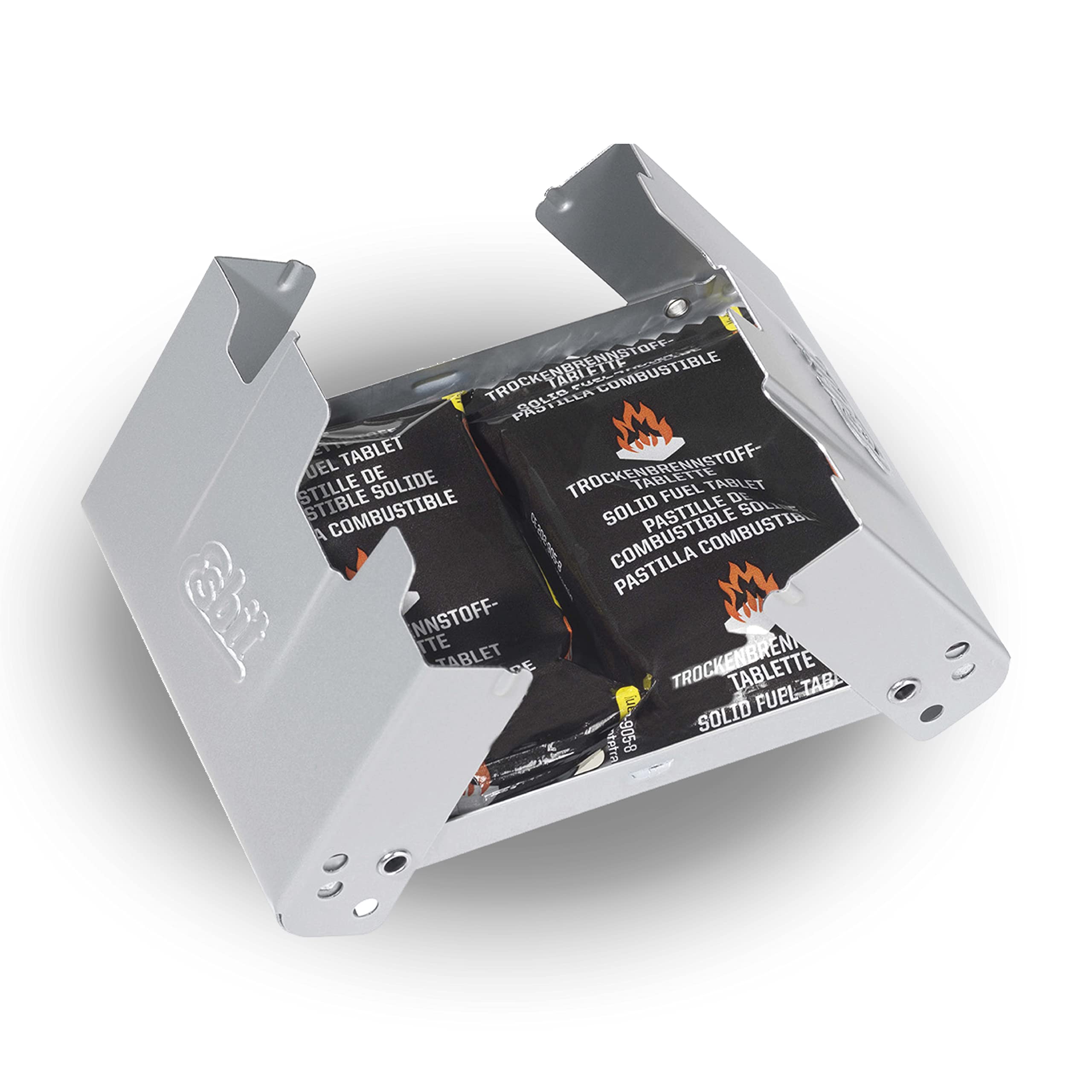 Esbit Outdoor Camping Pocket Stove Medium WS (Includes 2 x 27g Solid Fuel Packs) ES00222700