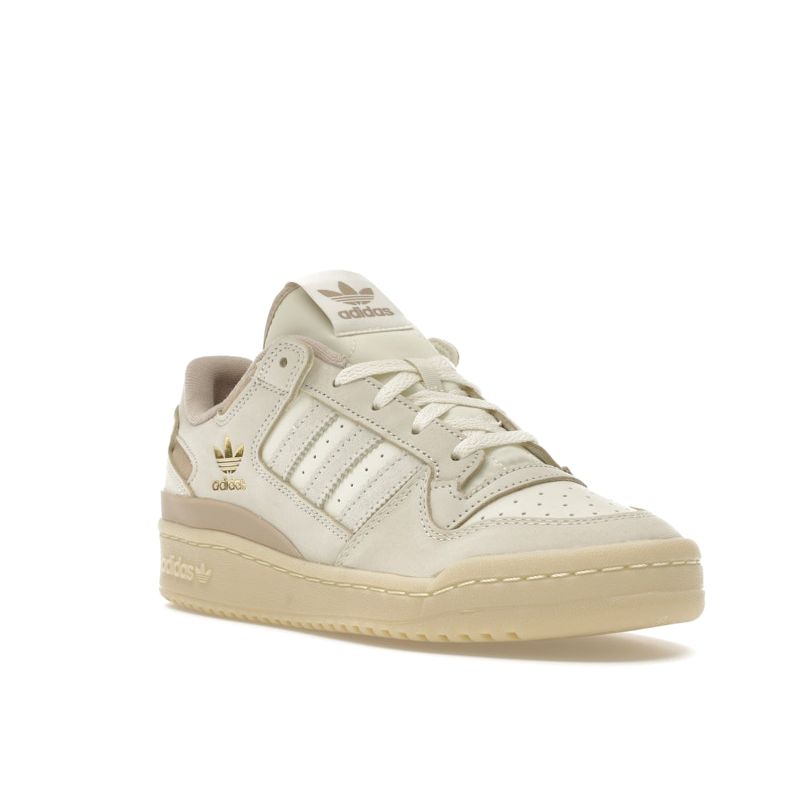 Adidas Forum Low CL Ivory Sneakers Unisex Kremowe Wonder-Beżowe Piaskowe IH7826