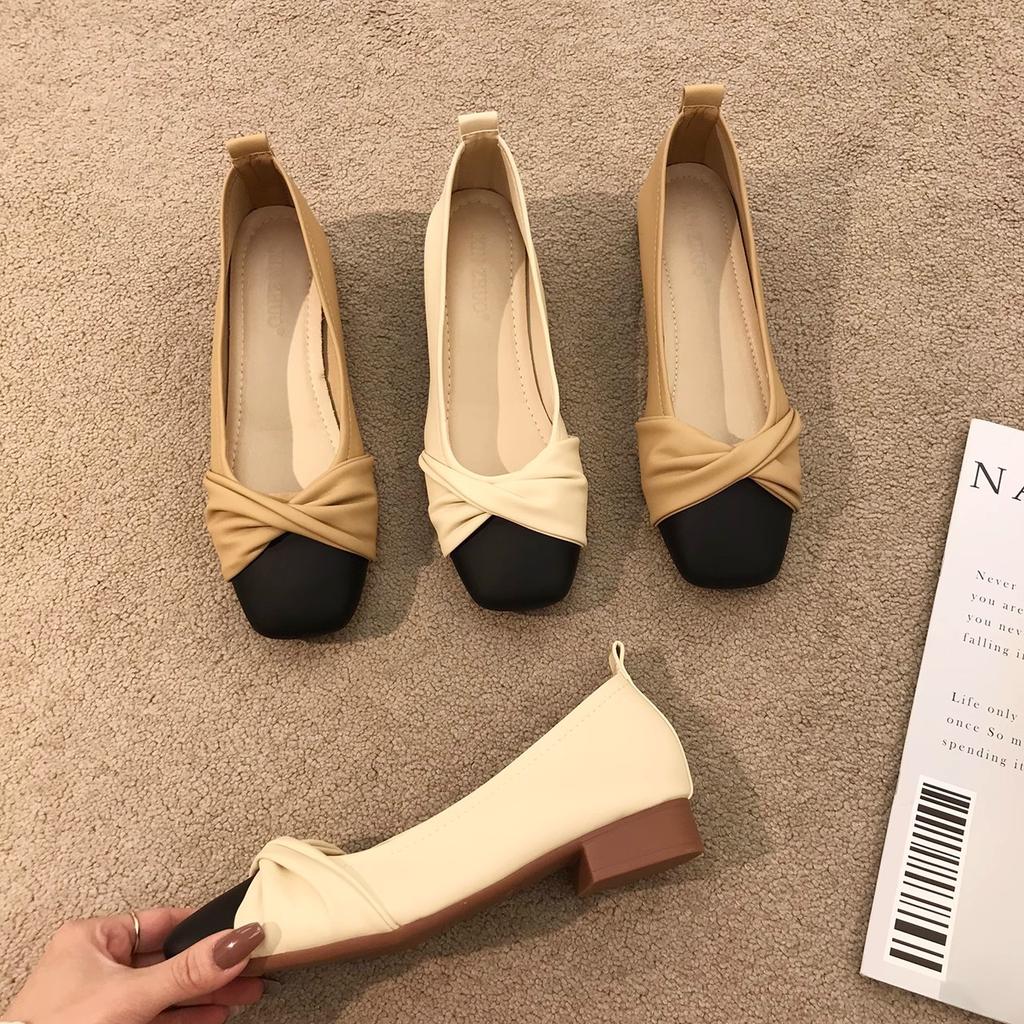 Gentle Soft-soled Single Shoes Ladyshoes Spring and Autumn with Skirts Flat-soled Mary Jane Casual Women's Shoes