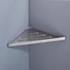 304 Stainless Steel Wall-Mounted Bathroom Corner Shelf for Shower & Shampoo Storage
