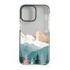 Amazon Hot-selling Minimalist Gradual Change Smudging Snow-capped Mountain Scenery Apple 16promax Mobile Phone Case iPhone Protective Case
