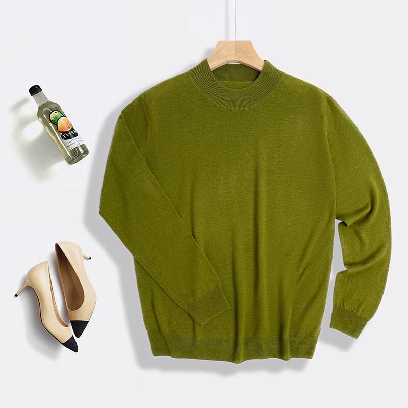 Women's 100% Pure Wool Round Neck Sweater