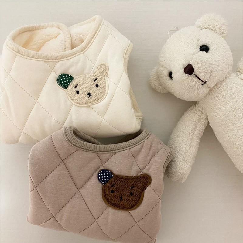 Winter Cotton Pet Vest Small Dogs Cats - Soft Fleece-Lined Warm Coat Teddy Poodle Bichon Pomeranian