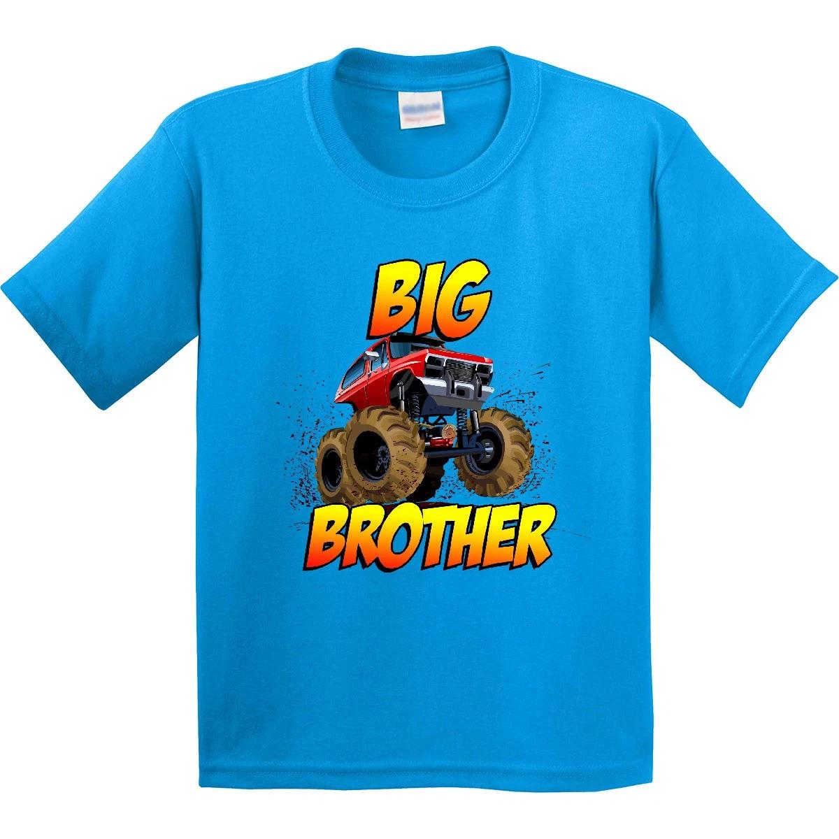 Inktastic Big Brother Monster Truck Youth T-Shirt Tee Kids Children Child Tween 120