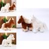 Adorable Plush Pony Doll With Realistic Design Soft Pp Cotton Stuffed Animal Toy For Kids