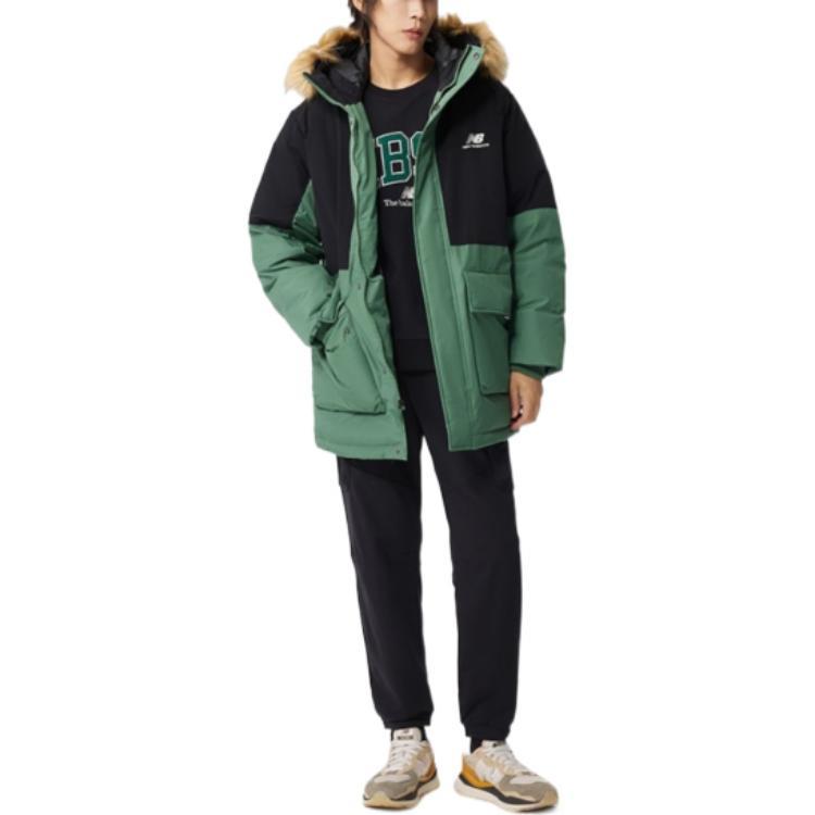 New Balance Down Jacket Men's Green (Unisex) Down Jackets AMJ23355 JD