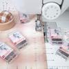100PCS Extra Fine Sewing Pins, 0.29-0.54mm Stainless Steel Dressmaking Pins for Quilting & Delicate Fabrics