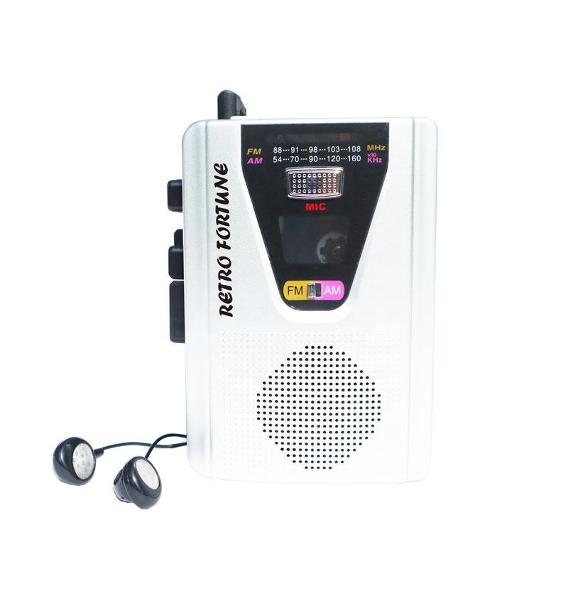 Retro Fortune Portable Audio Cassette Player and Cassette Recorder with AM/FM Radio Cassette Boombox ODM Dropshipping