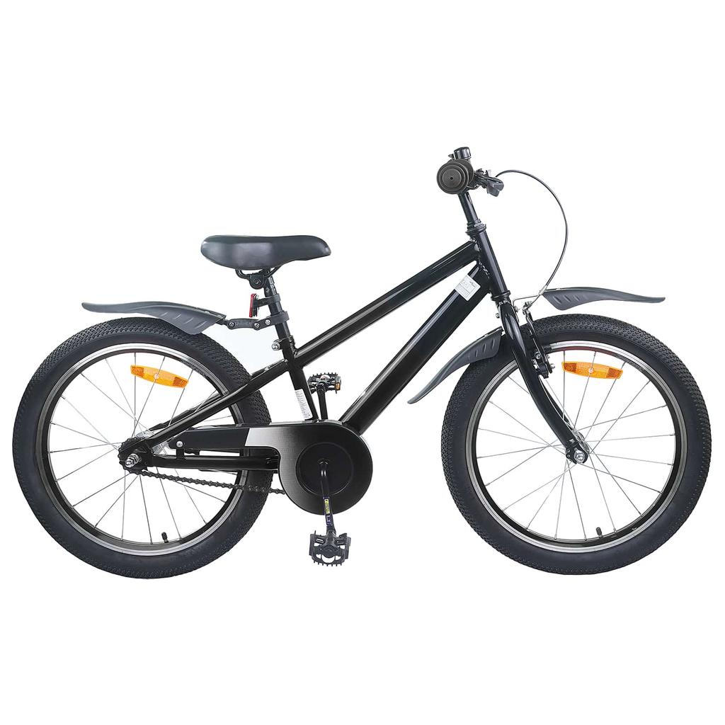 Kids  Bike 20 Inches for Ages 6 11 Black
