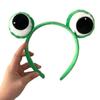 Lovely Dopamines Look Headbands Cartoon Shape Hair Hoop Plush Headpiece Easter Party Fashion Costume Prop Unisex