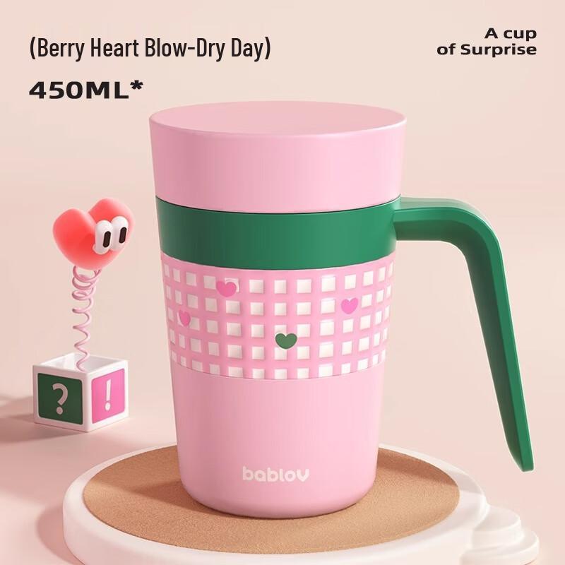 Babloy Ceramic Lined Insulated Desk Mug