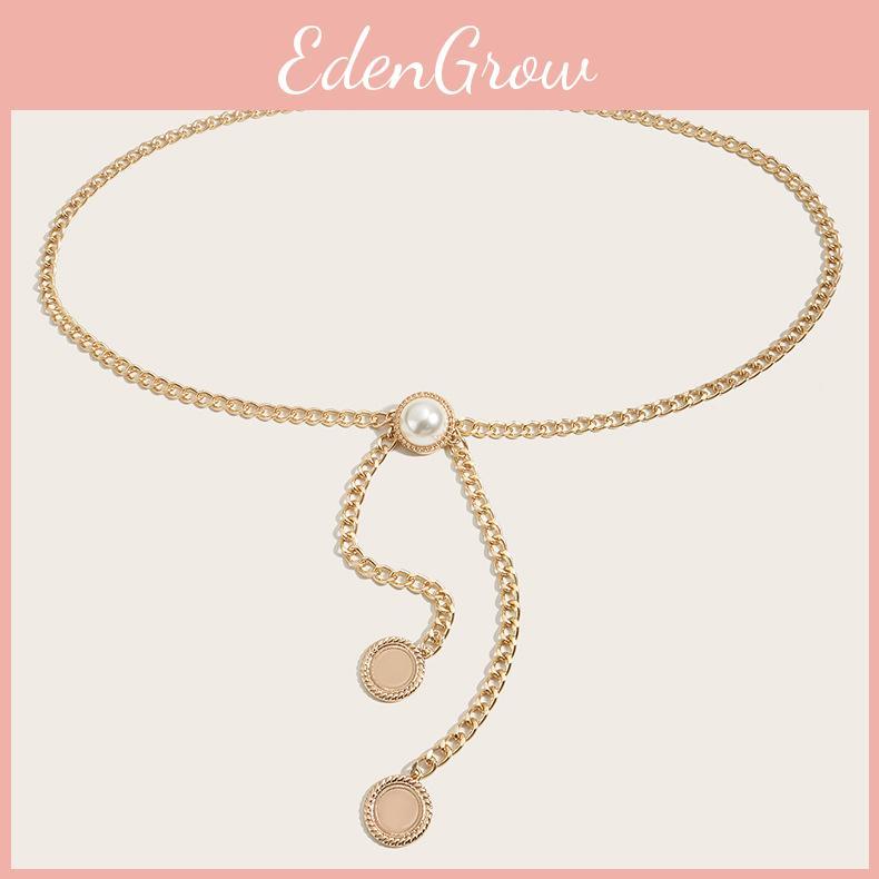 Modische Imitation Perlen Dekoration Damen Lässige Taillenkette Für Frühling Und Herbst