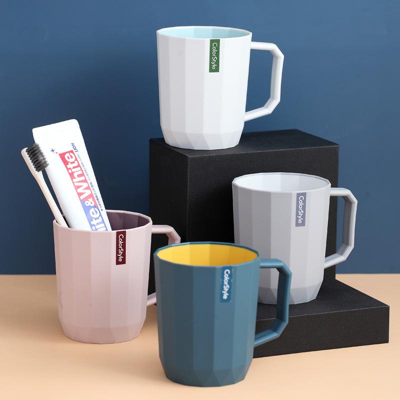 Taza para enjuague bucal para estudiantes de hotel de alto perfil para parejas e infantil