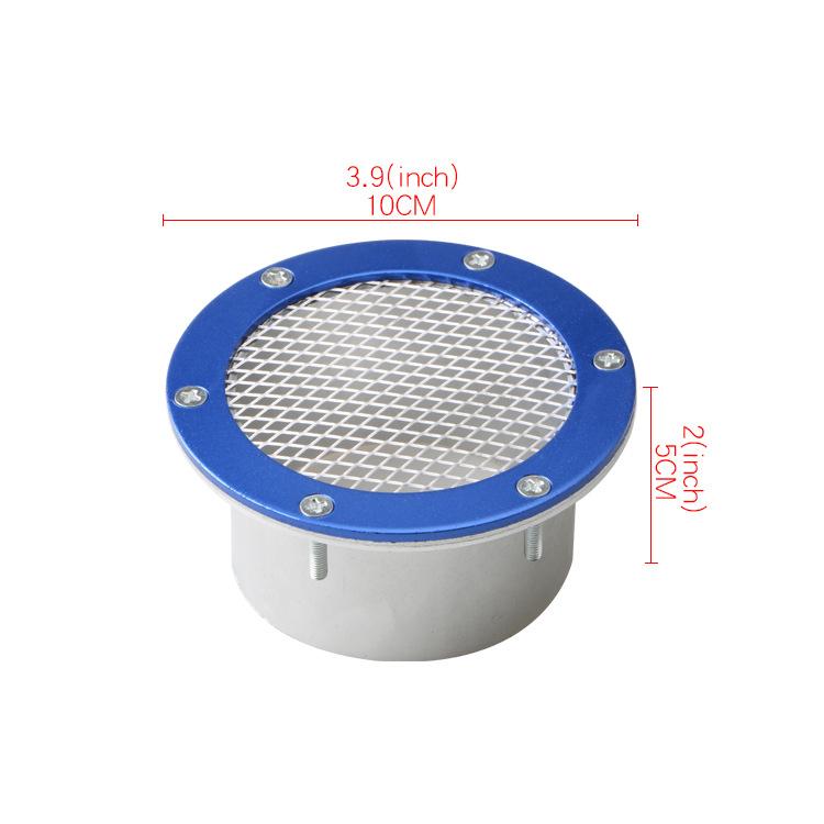 

Автомобильный модифицированный общий воздухозаборник из алюминиевого сплава с сетчатой впускной трубкой, выпускным отверстием для воздуха, модифицированными деталями, декоративными деталями