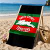 Asciugamano da Spiaggia con Design del Logo Rabbit NRL, Asciugatura Rapida, Facile da Curare, Adatto Sia per il Fitness che per le Vacanze al Mare, Essenziale per lo Sport
