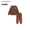 Teenie Weenie Kids Basic Sweatshirt & Sweatpants Set