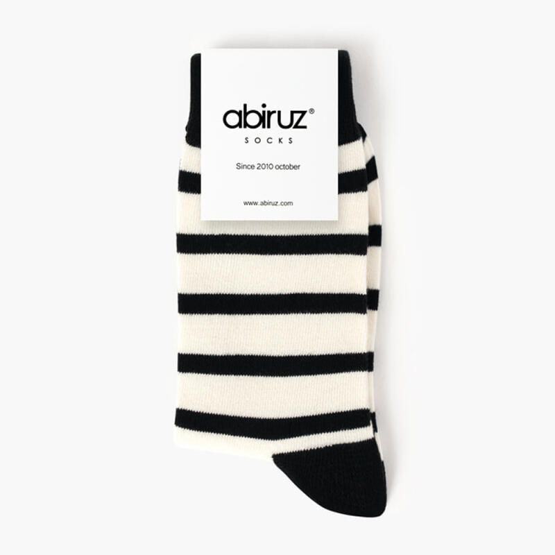 Women s K&K Ring Stripe Ankle Socks UNI62HM