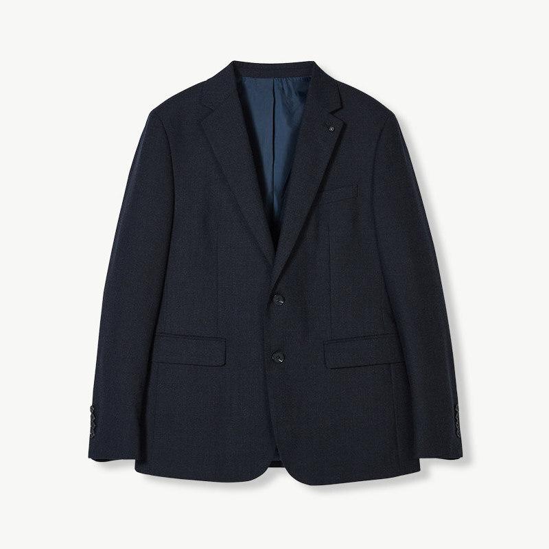 STCO Extra Fine Wool Comfort Formal Jacket Navy (Slim Fit)_Ssjud11Ssn