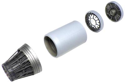 HMA Engine Closed Plastic Model Parts 147 1/48 F-15 Nozzle, Type, (Airplane)