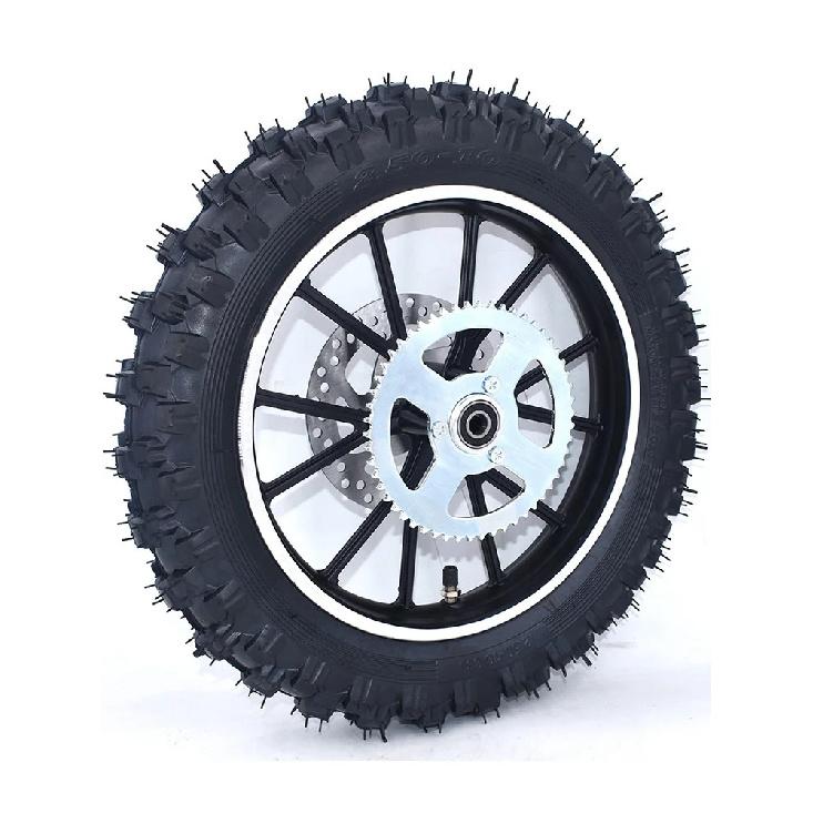 Aluminum Rims 2.50-10 Front Or