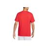 Nike China Team Printed Quick-Dry Soft Comfortable Basketball Short Sleeve T-Shirt Men Tops Comet-Red White Travel-Yellow FZ4578637