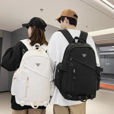 Nové trendy školní tašky pro žáky základních škol Velkokapacitní outdoorové volnočasové tašky pro muže a ženy Jednoduché trendy a cool batohy