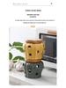 Creative Ceramic Storage Jar with Ventilation for Garlic, Ginger, and Chili Peppers