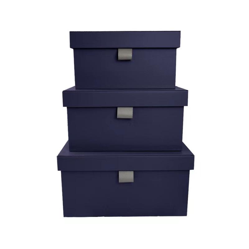Multifunctional Leather Wardrobe Storage Box - Dustproof & Moistureproof Organizer