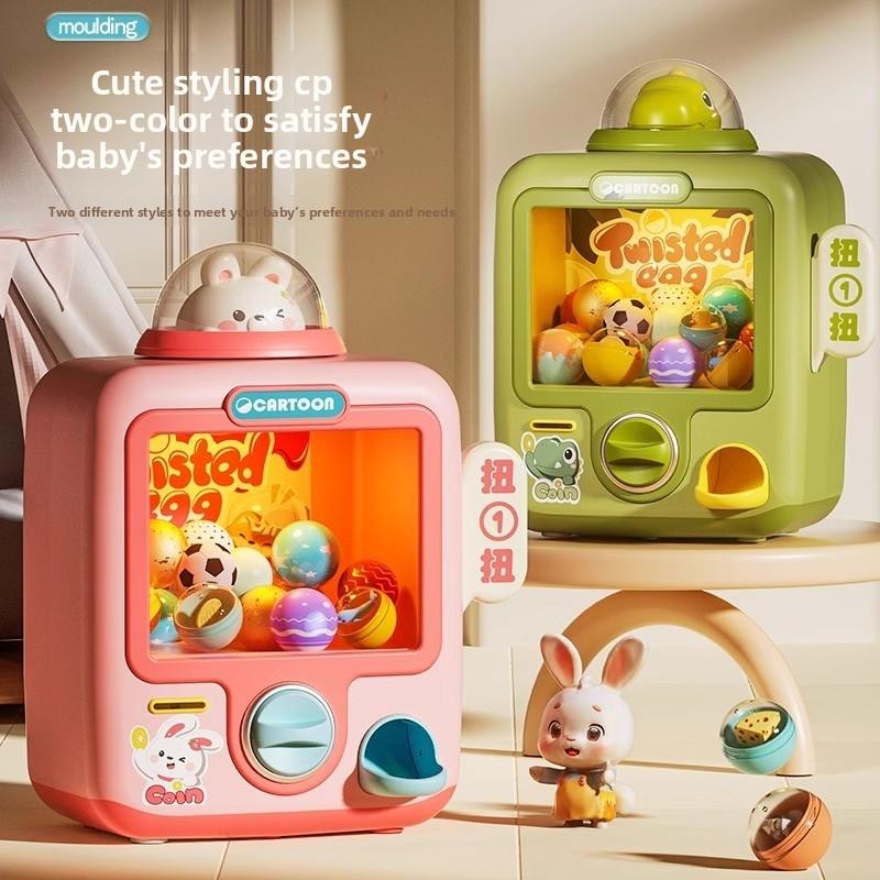 Mini Electronic Dinosaur Rabbit Arcade Claw Machine Game Vending Claw Machine Ideal for Children Prize Dispenser Game Playthings Ideal for Children