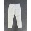 Trade, European and American Style, Plus Size, Suitable for Spring, Autumn, and Winter, Moderately Stretchy, Denim White, Plus-Size Women's Long Pants