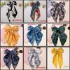 Ribbon Bow Hair Clip Large Vintage Style Hair Clip Spring Clip Hair Accessory Headwear Accessory