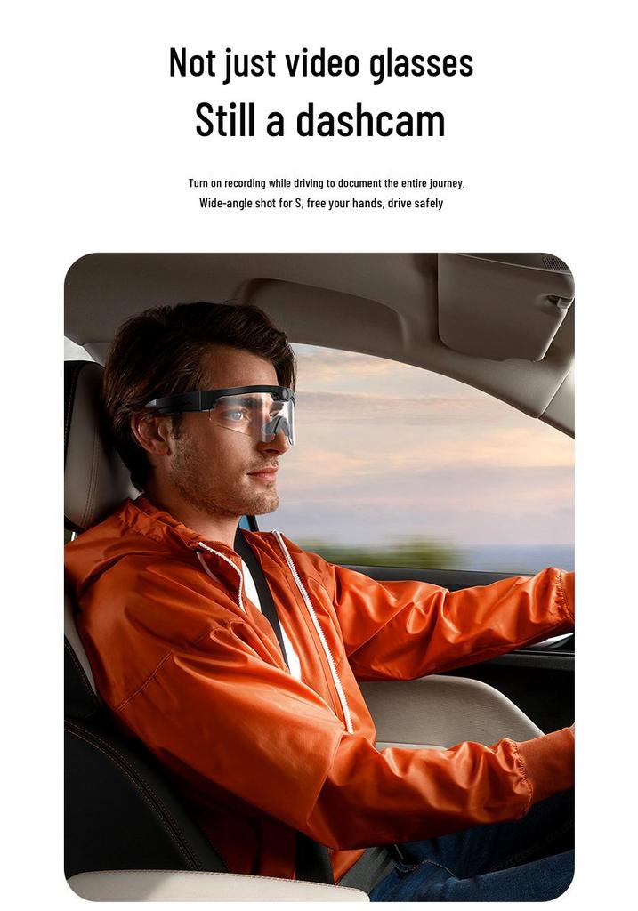 XV15 Intelligente Bluetooth Sportbrille: 4K HD-Kamera, Musik, Anrufe, Fahrtenrekorder
