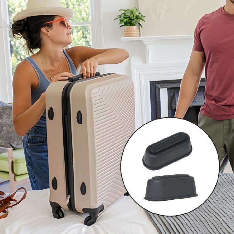 1Pair Replacement Luggage Bottom Side Stand Feet Luggage Parts Baggage Stud Foot Luggage Bracket Feet Suitcase Feet Pad