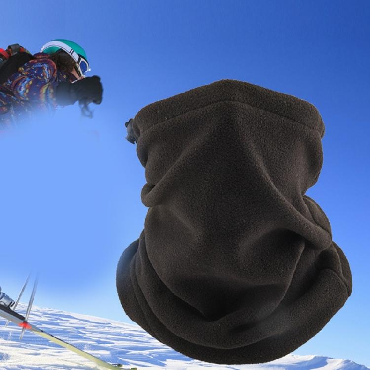 Fleece Neck Male Bandana Neck Warmer Winter Windproof Tube Scarves Neck Gaiter