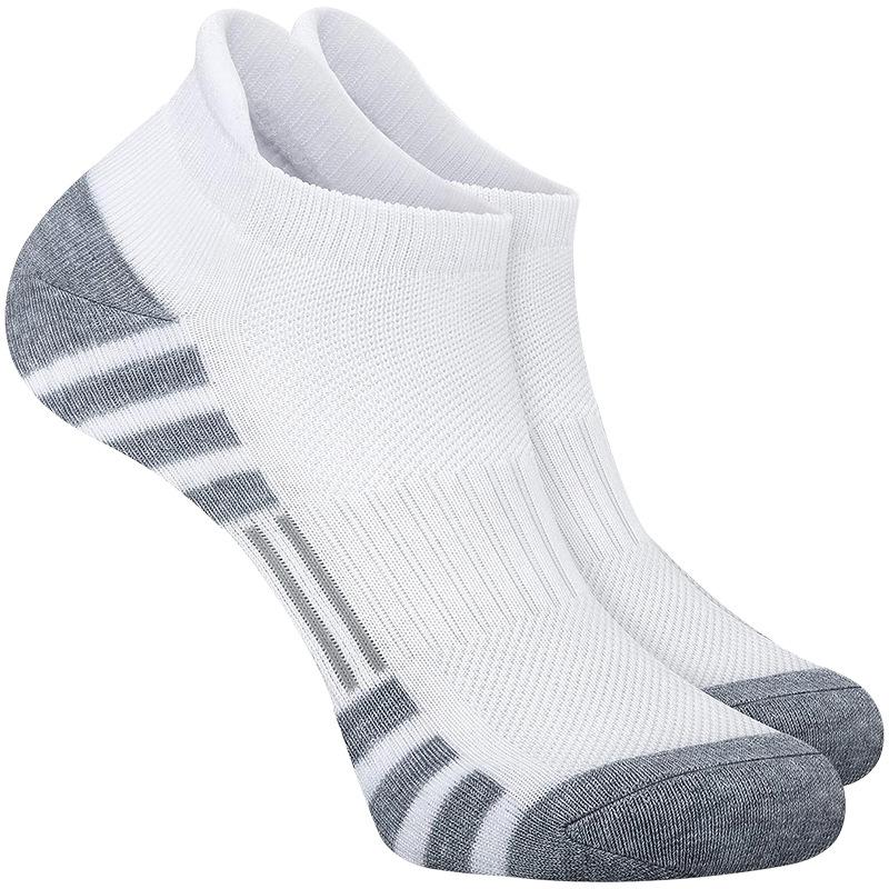 5 Pairs Men's Outdoor Running Towel Bottom Mesh Breathable Quick Dry Badminton Hiking Sports Socks