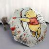 1pc Cupid Winnie the Pooh Automatic Open/CloseUmbrella-CuteUmbrella with Cute Design, Portable 3-Fold Compact Umbrella for Men & Women, Vale